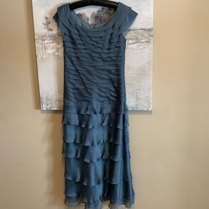 slim fit dress slacks Andrea & Leo Couture A1351